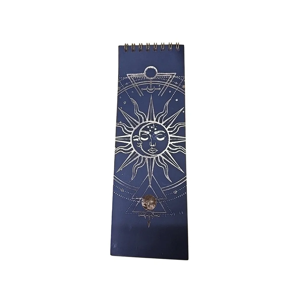 Top Flight‎ Sun Moon Celestial List Pad Wide Ruled Notepad Stationery
